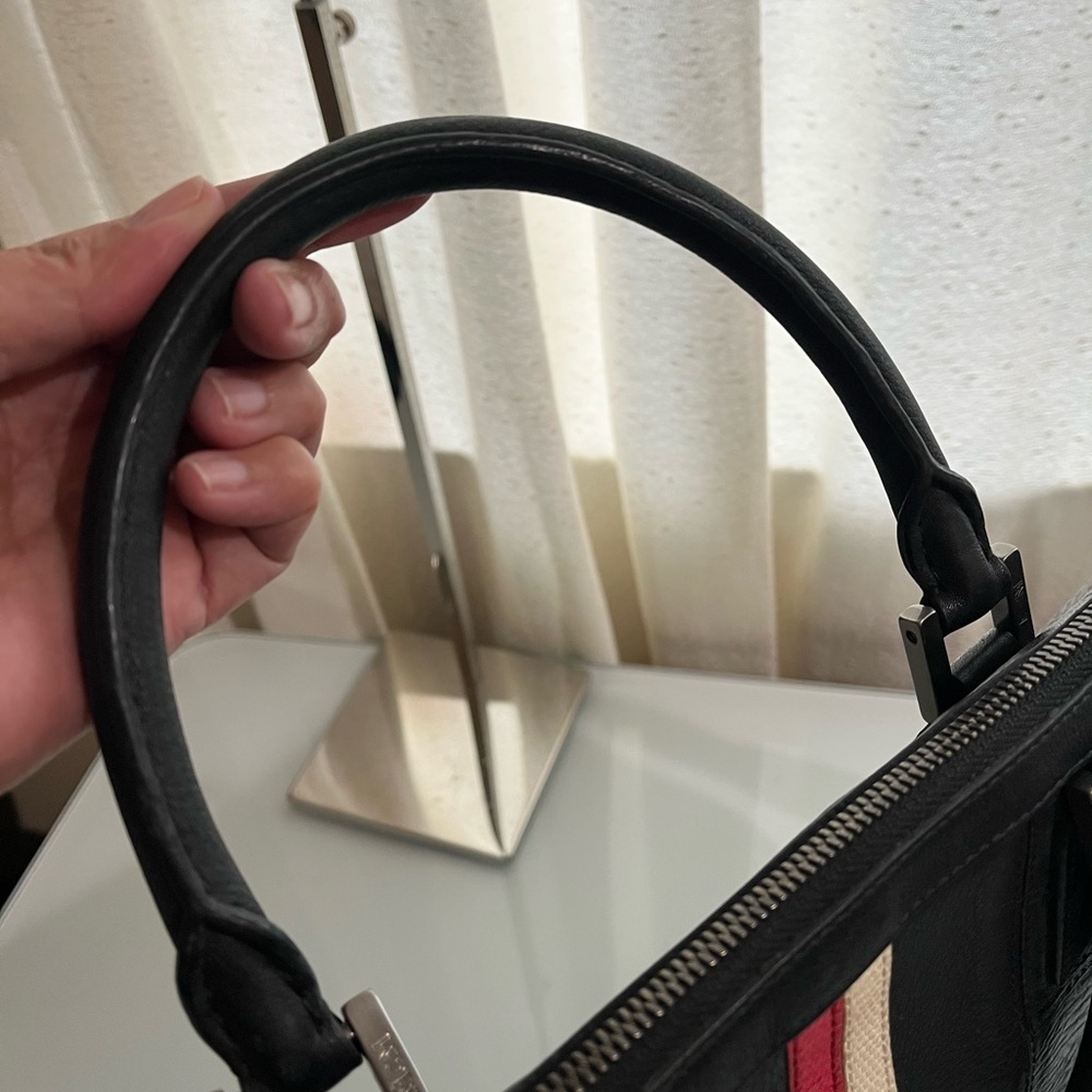 MCM BLACK VISETOS LION PRINCESS LAPTOP BAG - Picture 5 of 16